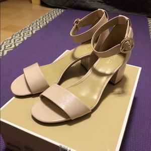 Michael kors block heels